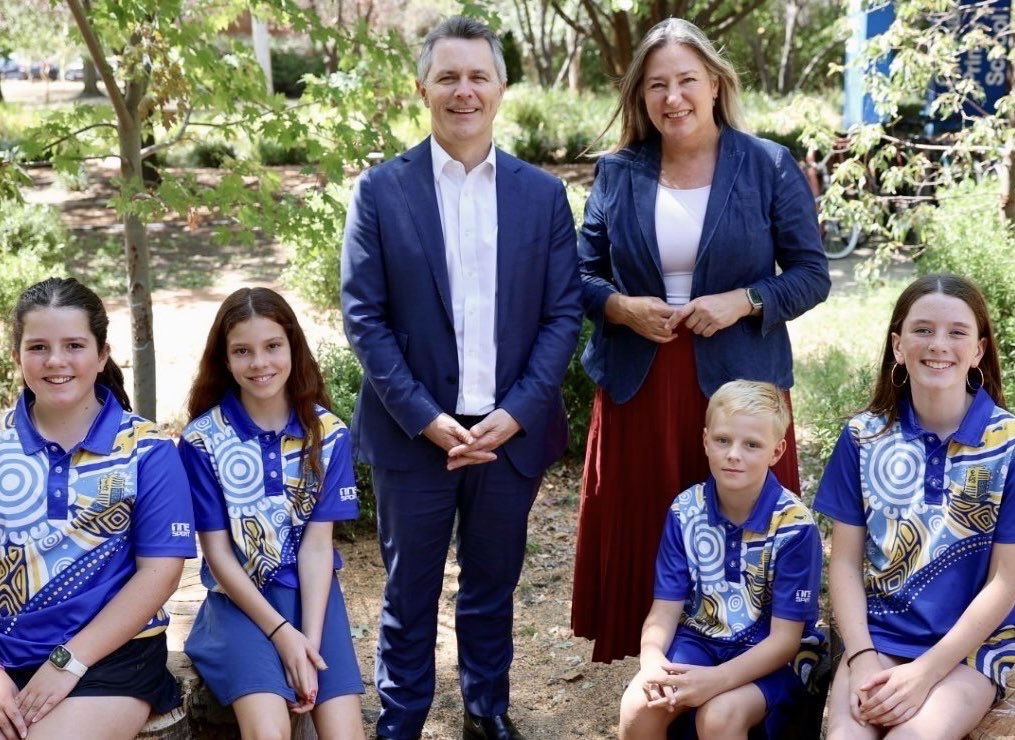 Jason Clare MP (@jasonclaremp) on Twitter photo The ACT has signed on to an updated school funding and reform agreement. 
This agreement will lift the Commonwealth’s investment in ACT public schools to 25 percent of the Schooling Resource Standard.
This investment will be tied to real practical reforms to help students catch The ACT has signed on to an updated school funding and reform agreement. 
This agreement will lift the Commonwealth’s investment in ACT public schools to 25 percent of the Schooling Resource Standard.
This investment will be tied to real practical reforms to help students catch
