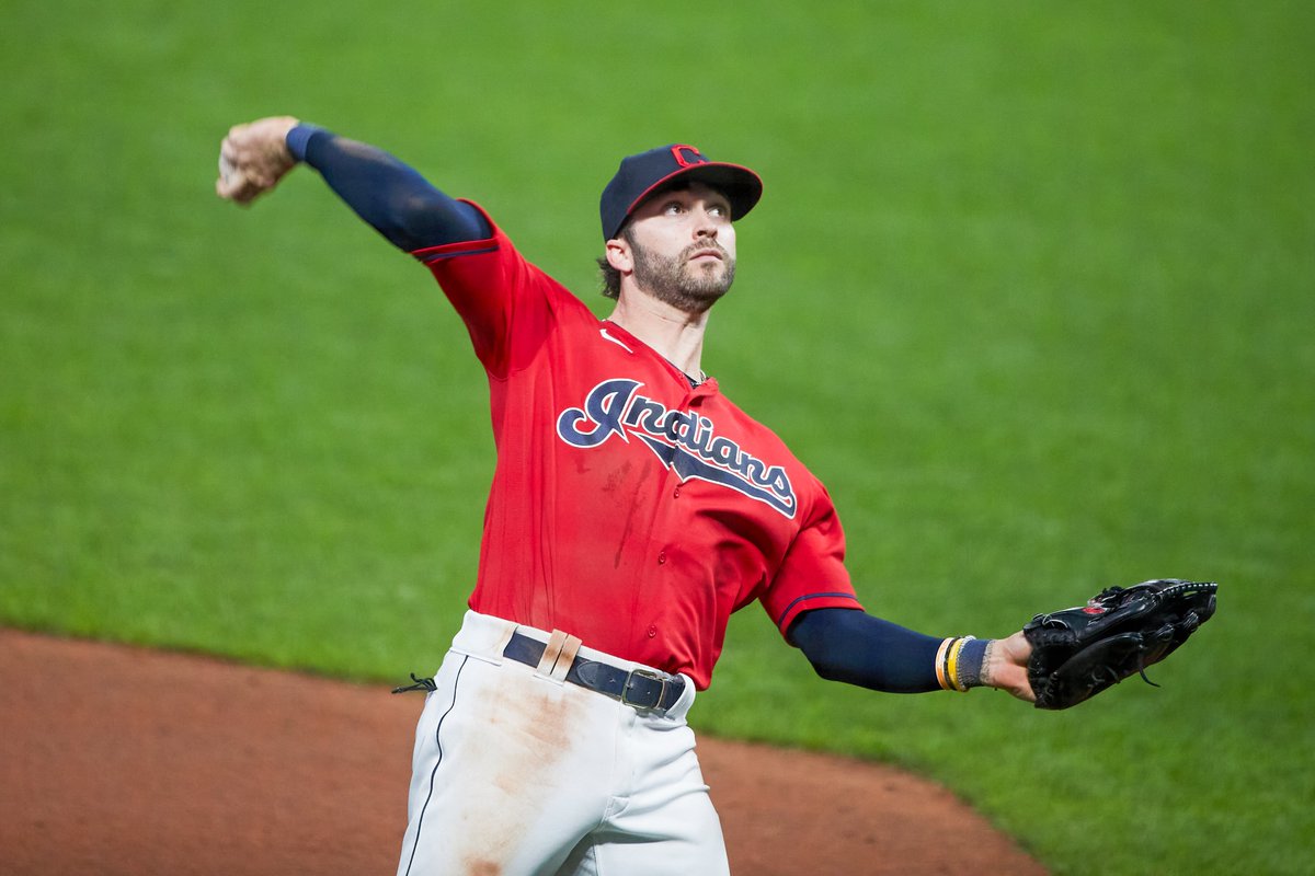Here is a fun one: We've signed RHP Tyler Naquin to a Minor League contract. He has reported to the club's Goodyear facility, converting to a right-handed pitcher.