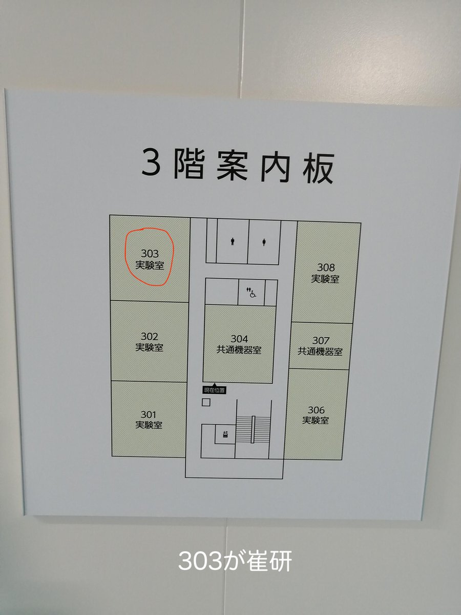 最後に僕の研究室の写真も載せときます。