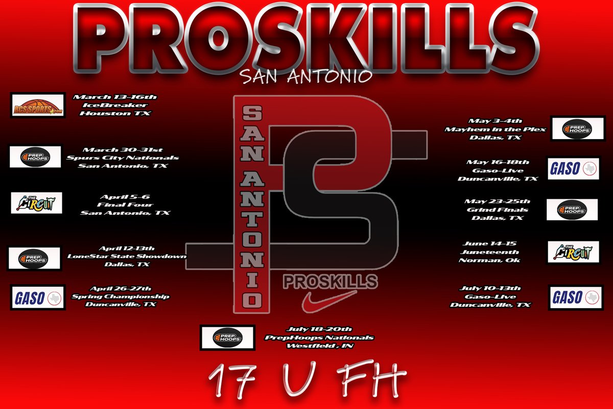 ProSkills San Antonio (@proskills_sa) on Twitter photo π Nike ProSkills 17U FH is Ready to Hit the Road! π
The Nike ProSkills 17U FH squad is locked in and ready to make some noise this summer! π₯ With <a href="/Dylan_F_2026/">Dylan Foster</a> and <a href="/jamarigraves11/">Jamari Graves</a> leading the charge, this team has the perfect mix of leadership, skill, and grit.
π₯ Clutch π Nike ProSkills 17U FH is Ready to Hit the Road! π
The Nike ProSkills 17U FH squad is locked in and ready to make some noise this summer! π₯ With <a href="/Dylan_F_2026/">Dylan Foster</a> and <a href="/jamarigraves11/">Jamari Graves</a> leading the charge, this team has the perfect mix of leadership, skill, and grit.
π₯ Clutch