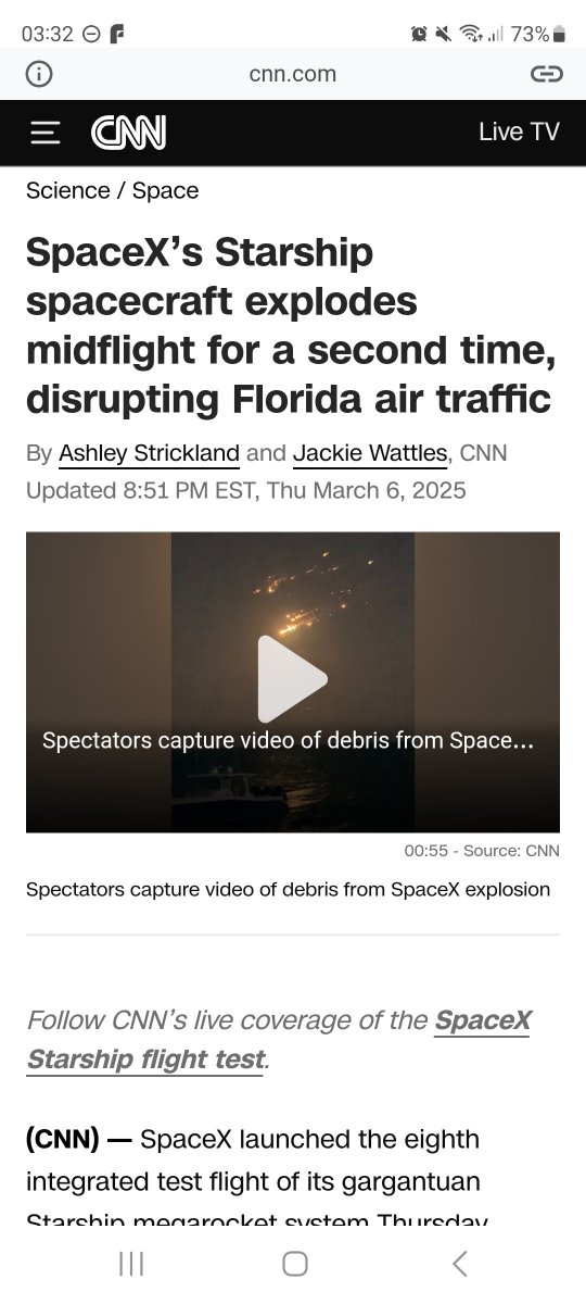LeifJoh23236455's tweet photo. How in hell can you let #ElonMusk fuck everything up?
Now with his #Starship exploiding destroying airspace orbit for everybody else #NASA #Chinese, SCoreans!
Now he have thrown out even moore spacejunk in the orbit!
Have you heard about #KesslerEffect?
#MAGA #EU #UK #Karma https://t.co/3dsUkf0nyr