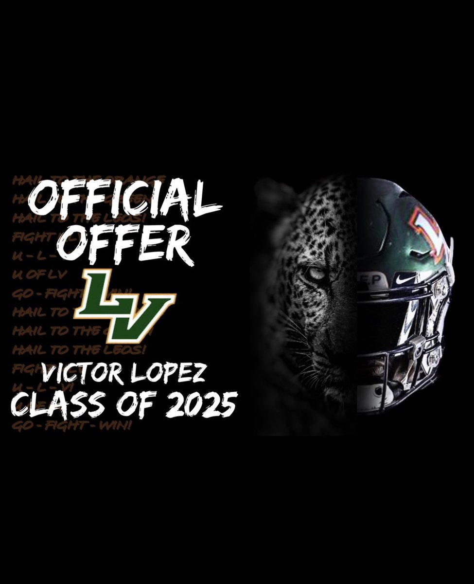thank you <a href="/ULV_Football/">La Verne Leopards Football</a>