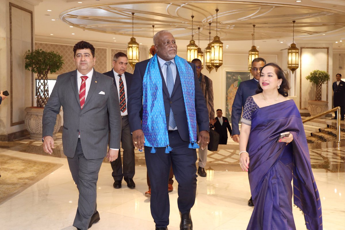 We were honoured to welcome back the Hon. Prime Minister of the Cooperative Republic of Guyana, His Excellency Brigadier (Retd.) Mark Phillips. 

#TajPalaceNewDelhi #TajHotels #Since1983 #Guyana