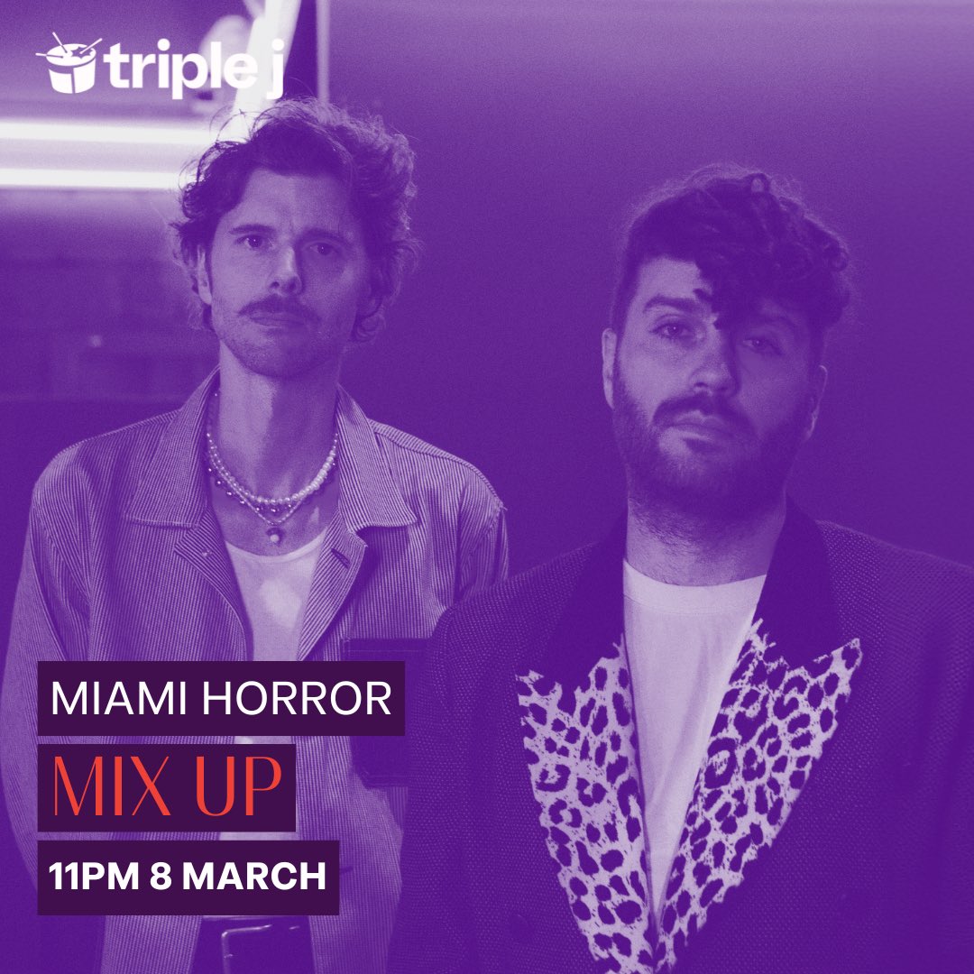 Catch our DJ mix on <a href="/triplej/">triple j</a> this Saturday night!