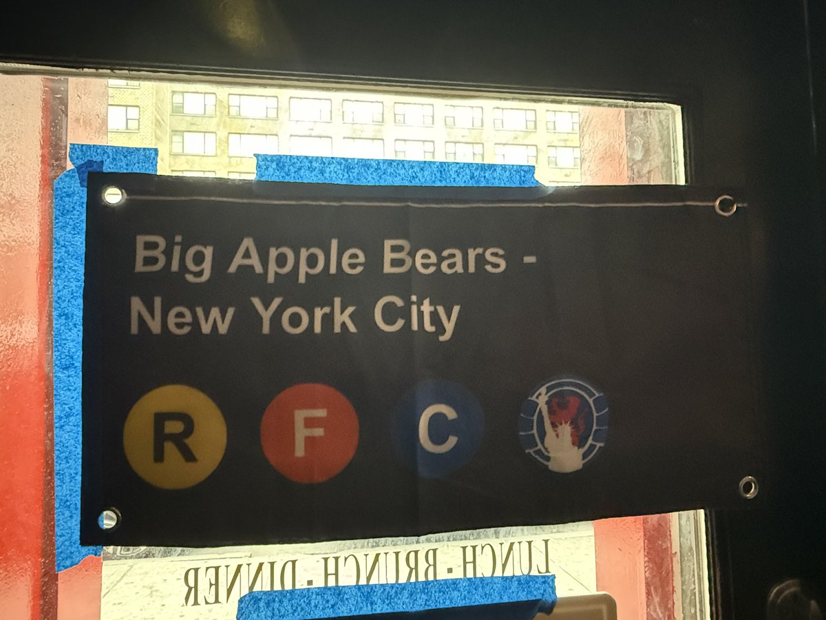 Moon Hopper (@moon_hopper_) on Twitter photo Land at JFK, taxi straight to the Spotted Dog to join the lovely folks in the <a href="/Bigapplebears/">Big Apple Bears</a> for the 2nd half of the <a href="/RangersFC/">Rangers Football Club</a> game ๐ฌ๐ง๐ฌ๐ง๐ฌ๐ง
Welcome to NYC ๐ฝ Land at JFK, taxi straight to the Spotted Dog to join the lovely folks in the <a href="/Bigapplebears/">Big Apple Bears</a> for the 2nd half of the <a href="/RangersFC/">Rangers Football Club</a> game ๐ฌ๐ง๐ฌ๐ง๐ฌ๐ง
Welcome to NYC ๐ฝ