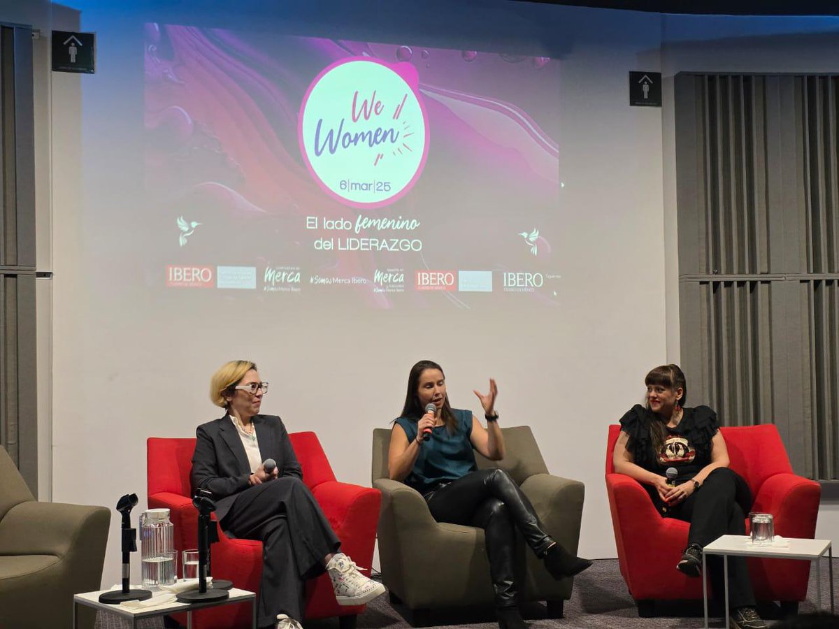 Nuestra Directora de Análisis y Socia fundadora, <a href="/gabriela_alcala/">Gabriela Alcala</a>, parte del Panel "Liderazgo femenino en la industria" durante el evento We Women en la universidad <a href="/IBERO_mx/">IBERO CDMX</a>