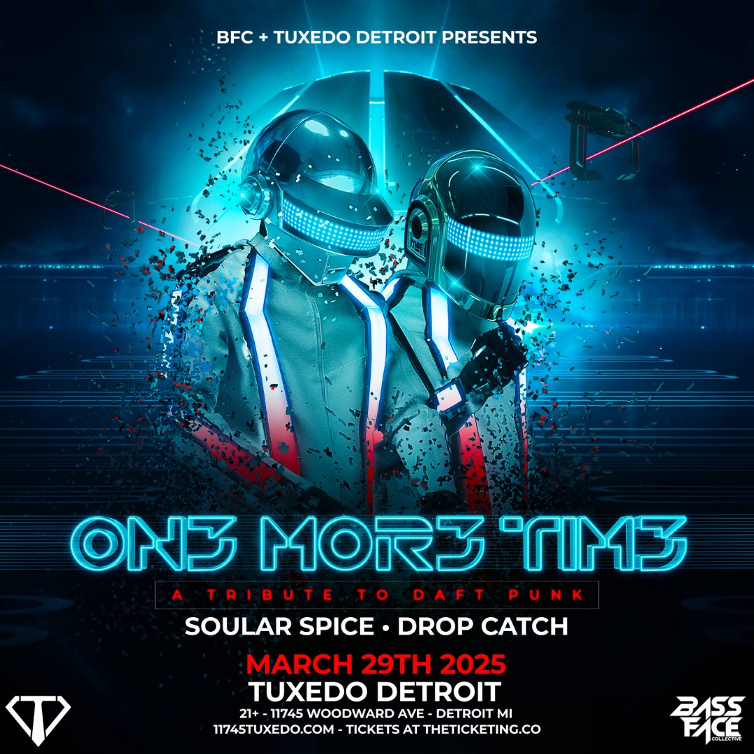 Ope &amp; 1 more for y'all.

✅New club in detroit
✅Funktion One sound 
✅ Disco &amp; French House

Linktr.ee/dropcatchmusic 

Lock it in for Robot Rock