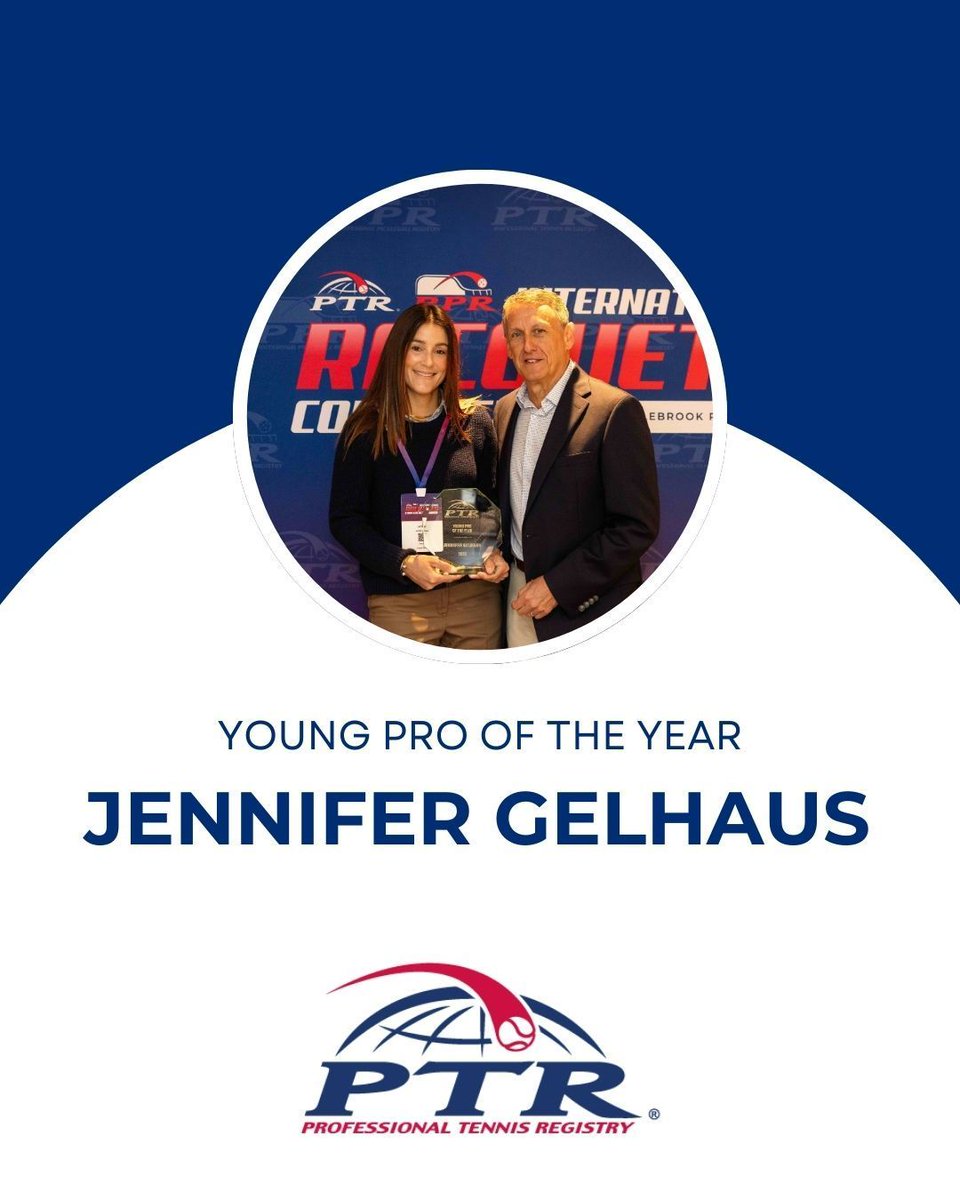 Congratulations to Jennifer Gelhaus - recently awarded PTR's Young Pro of the Year! 

Read more about Jennifer here: buff.ly/JqjXz8M