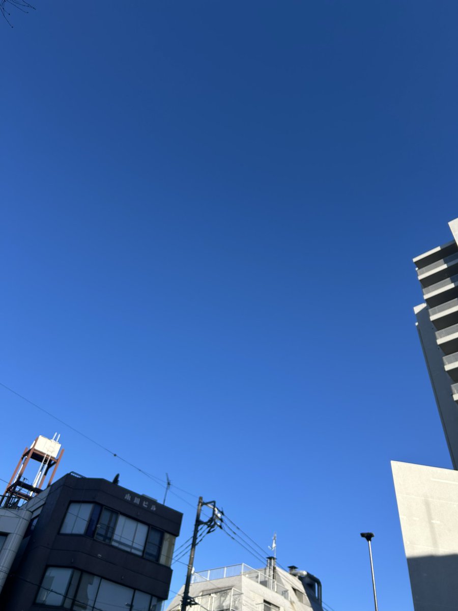 いい天気！！
