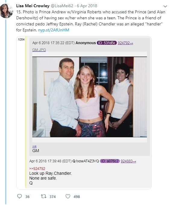 GStrand45's tweet photo. Exponeringen av Epstein började med NXIVM....

NXIVM var en MLM-organisation som erbjöd kurser i personlig utveckling. Den låg i Albany County, New York och grundades 1998 av Keith Raniere och Nancy Salzman. Nyhetsrapportering och tidigare medlemmar har beskrivit NXIVM som en sekt. Vissa av de kvinnliga medlemmarna ska tillhört en grupp som de kallade DOS och ska ha brännmärkts med Keith Ranieres initialer, och tvingats lämna ifrån sig nakenbilder, som skulle publiceras, om gruppen avslöjades. (Ja, underrättelsehållhakar igen)
Allison Christin Mack var den som "rekryterade" till kretsen.
Raniere arresterades i mars 2018 för trafficking
Nancy Salzman var med och startade NXVIM och Rachel Chandler (Child handler) kallade Nancy "mamma".

Chandler rekryterade till Epstein/Maxwell och hennes far jobbade på interscope Records. Chandler kan kopplas med Balenciaga. (se film med Oil London)
Vi ska då komma ihåg att Maxwell satt i Thulehuset i Stockholm under Doris Hopp tiden. Samma hus där Stay Behind höll till.... Men det måste väl vara en slump. 🙄
Dessutom det hus där Palme blev "mördad".

När sedan VDn för Ambercombie & Finch Mike Jeffries grips för sexhandel:
Kaninhålet går ett helt varv och vi hamnar tillbaka i Sverige via Lex Wexner, Epstein, Maxwell och sedan är vi på Handelshögskolan igen. Sedan öppnar sig hela den Svenska pedo-industrin med dess hållhakar åt underrättelsetjänsten som ju är incestuöst beroende av Ericsson.......
Här kan ni läsa om Handelshögskolans patetiska försök till pudling: https://t.co/OznRDHcMZ1

"Det året tilldelades Epstein till och med "Bästa manliga stöd" vid avslutningen av Handelshögskolans stipendieceremoni för "Årets kvinnliga ekonom".
Barbro Ehnbom, som sa att beteckningen "Bästa manliga stöd" skapades "för att hedra en specifik vän som var extra hjälpsam och stöttande under föregående år."
https://t.co/CvaEOs2J1z

Operativ chef på Klarna sitter Camilla Giesecke alltså…… Men det sitter inte ihop....
”Efter Handelshögskolan i Stockholm började hon som investment banker på JP Morgan i London och New York. Därefter väntade Investor och högt uppsatta roller på Klarna”
Då minns vi när Lindencrona pensionerades 1978 tog SAF-chefen  Curt-Steffan Giesecke över. Det svenska Stay behind-nätverket existerade  fortfarande under slutet av 90-talet med ett kontor dolt i en våning på  Kungsholmen.  Sedan har vi hans roll i covidiotin också.
https://t.co/pJQMn1MlqJ

När John Maynard Keynes var Storbritanniens representant vid Bretton Woodskonferensen 1944 och den som tillsammans med Harry Dexter White utformade Bretton Woodssystemet som var homosexuell pedofil och har skapat det ekonomiska systemet "Keynesianismen".
Tror vi underrättelsetjänsten är ledande tema i allt detta.......?