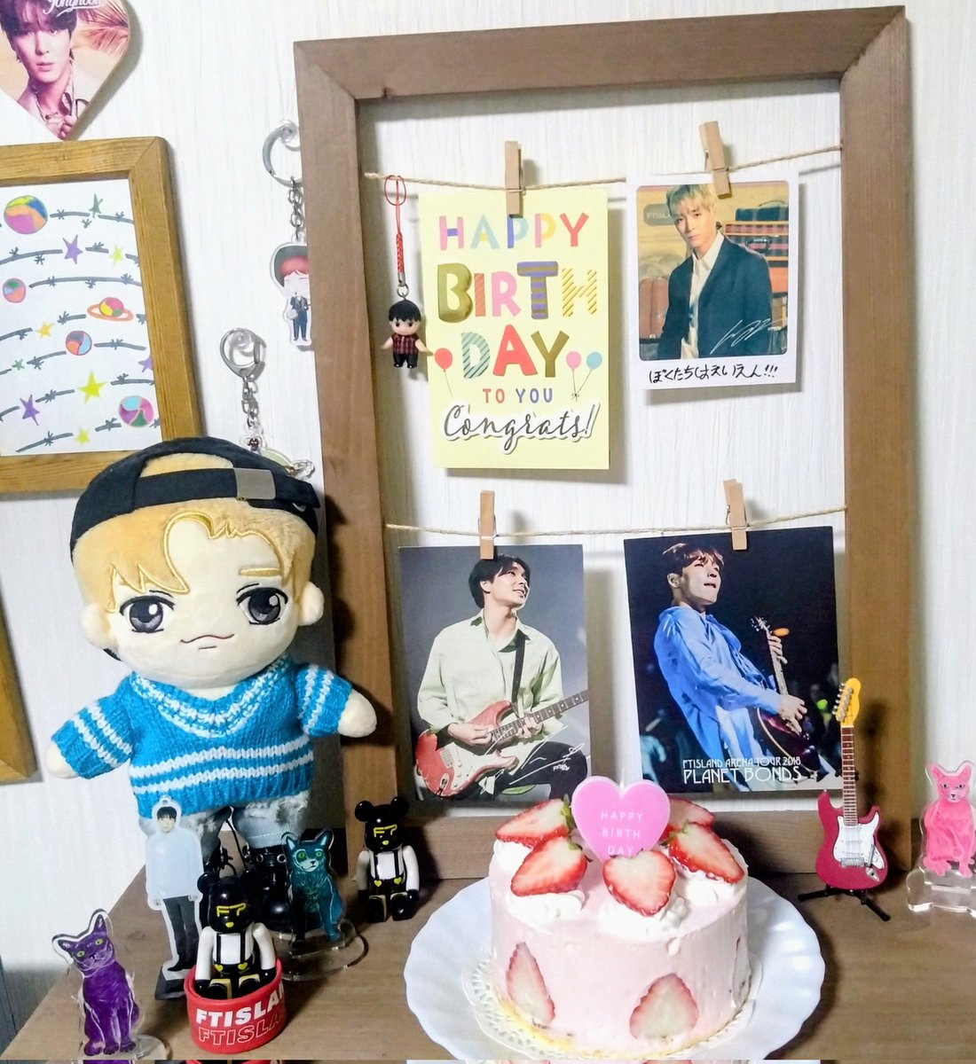 popoFT's tweet image. ⁡⁡⁡フニ~~~♡ 
🥳𝐇𝐀𝐏𝐏𝐘 𝐁𝐈𝐑𝐓𝐇𝐃𝐀𝐘💝
これからも 健康で幸せいっぱいの1年になりますように𓂃 𓈒𓏸◌

⁡⁡#happybirthday 
#생일축하해요 
#Huni 
#JONGHOON
#フニ #최종훈
#大好きな人
#手作りケーキ
instagram.com/p/DG39Et8TyaT/…