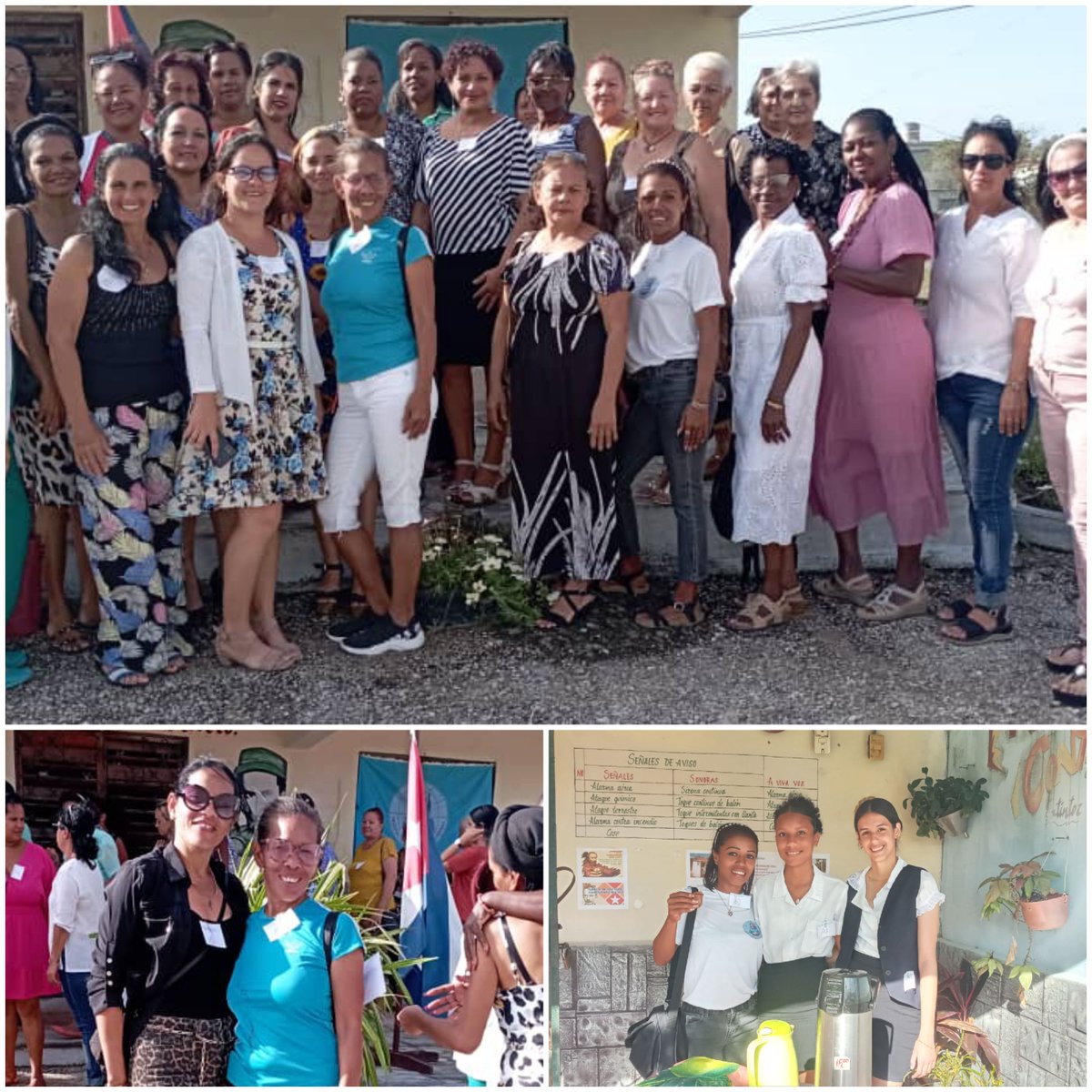 elen60847's tweet photo. #MujeresEnRevolución ratifican su compromiso con la organización y la Revolución.  Encuentro con Mujeres Directivas en la EPEF Manuel Fajardo. 
#FmcIsla https://t.co/fXjGs93TC0