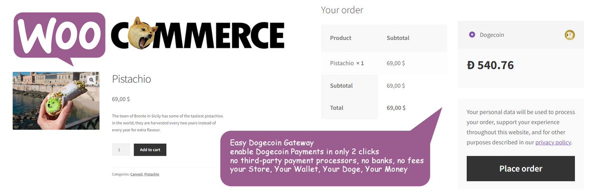 inevitable360's tweet photo. Did you know that @airwavecoffee uses our Opensource Easy Dogecoin Gateway for @WordPress ?

👉https://t.co/Rns3BTsYcH

You can easily accept Dogecoin payments in a few seconds on your website without any third party systems and even enables payments directly on https://t.co/hyWc5EErmk with @MyDoge 😁