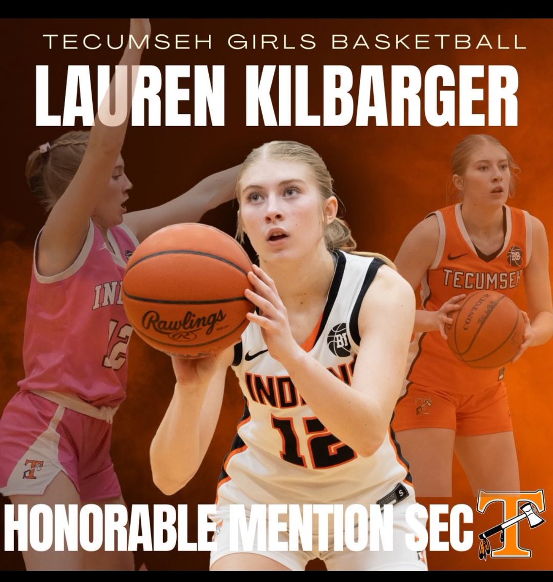 Congrats <a href="/KilbargerLauren/">Lauren Kilbarger</a> she is the X Factor!! <a href="/lenaweesports/">Telegram Sports</a> <a href="/965TheCave/">96.5 The Cave</a> <a href="/tecumsehschools/">Tecumseh Public Schools</a> <a href="/SECAthletics/">Southeastern Conference</a> <a href="/TecAthletics/">Tecumseh Athletics</a>