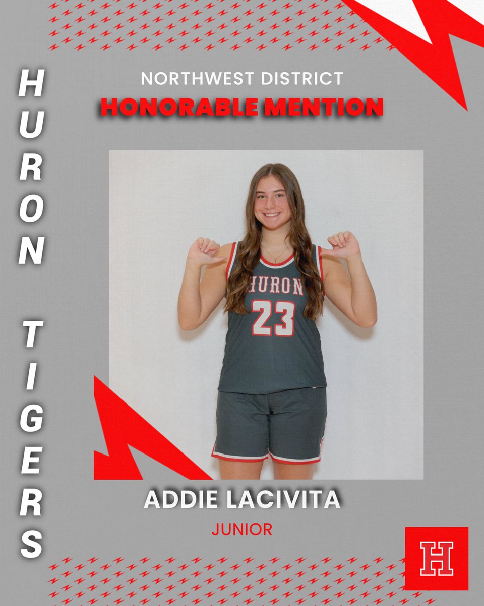 Huron Girls Basketball (@hurongirlshoops) on Twitter photo Congratulations to Jessica as she was selected 3rd team All-Northwest District and to Addie as she was selected Honorable Mention.
<a href="/HCSTigers/">Huron Athletics and Activities</a>
<a href="/Huron_Supt/">James J. Tatman, Ed.D.</a> Congratulations to Jessica as she was selected 3rd team All-Northwest District and to Addie as she was selected Honorable Mention.
<a href="/HCSTigers/">Huron Athletics and Activities</a>
<a href="/Huron_Supt/">James J. Tatman, Ed.D.</a>