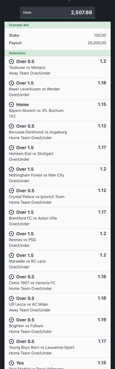 Godofrollover's tweet photo. 2,500 odds long slips is finally ready, everyone is waiting to win big again this weekend. Don’t miss, repost  and check comments section for bet code now https://t.co/psPQ0BwOvl