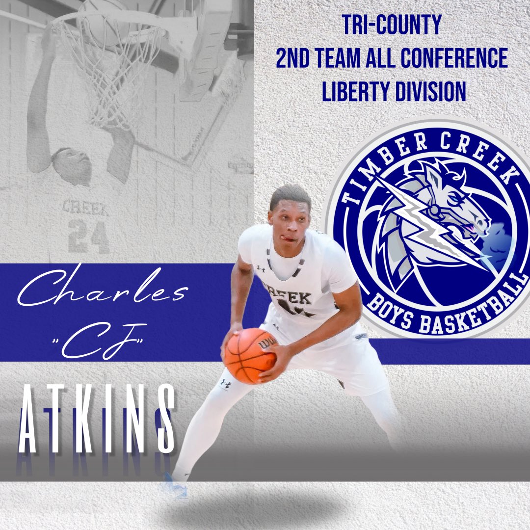 Congratulations to junior, Charles “CJ” Atkins, on making 2nd Team All-Conference Tri-County, Liberty Division!
