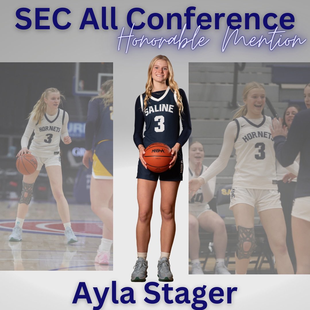 Give it up for Ayla Stager on her All Conference Honors!!