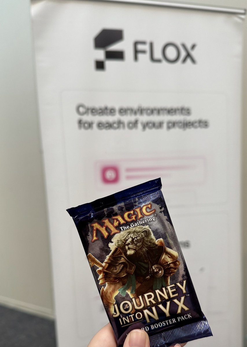 Loving the MTG swag at <a href="/floxdevelopment/">Flox</a>  for Planet Nix!