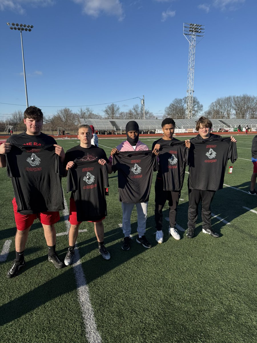 Congratulations to our IRON CARDS this week! <a href="/CHS__Strength/">Brandon Good</a> <a href="/Colerain_Speed/">Coach O</a>