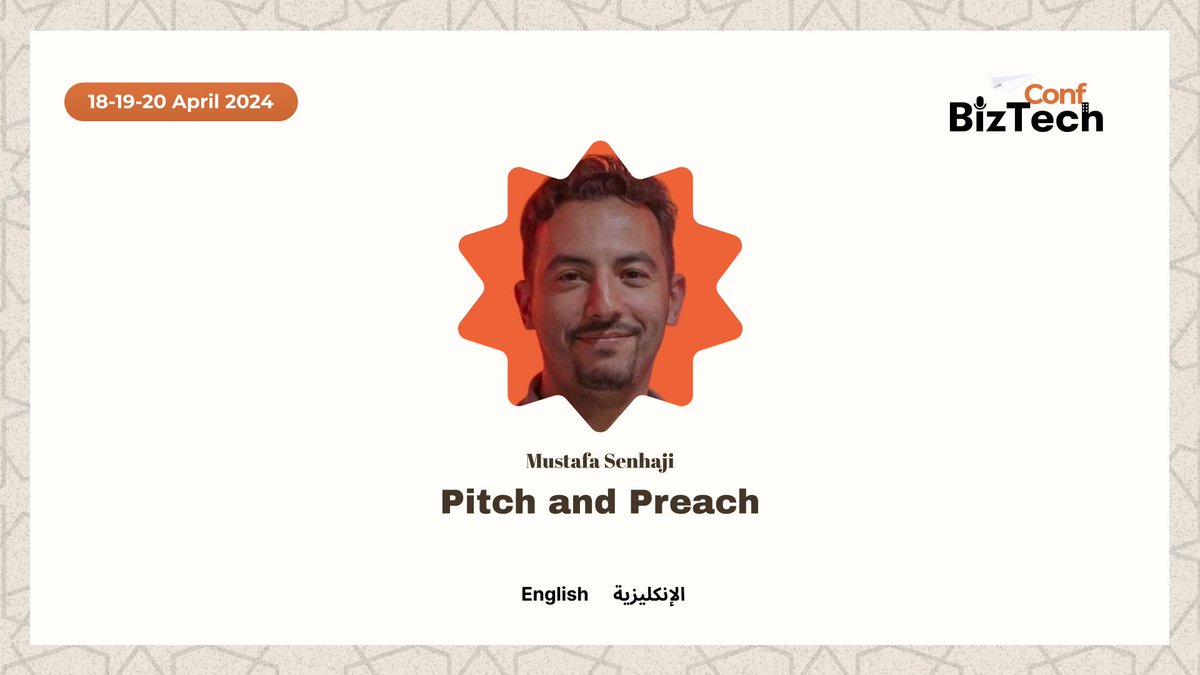 BizTechConf's tweet image. From our 2024 BizTech Conf: @MustafaSenhaji broke down how to pitch your startup idea and inspire a team. 
Killer tips + Steve Jobs vibes. 

Watch it now: youtu.be/1zbfRgepqbk 

#Startups #BizTechConf #Pitch