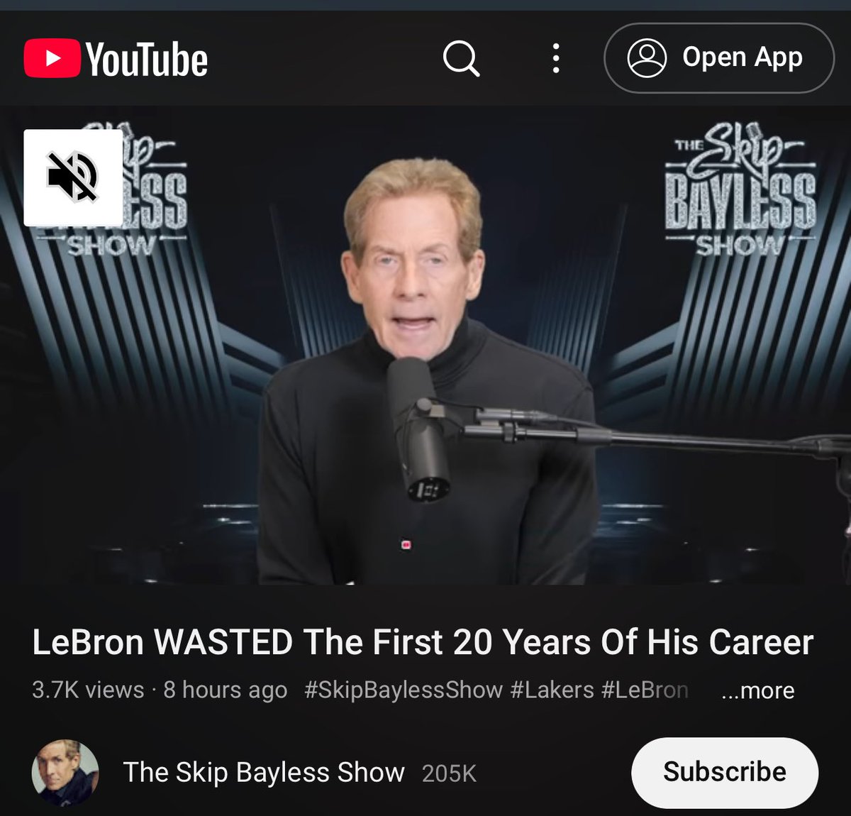 401ariel's tweet photo. @RealSkipBayless Anything for some clicks huh , NUMBERS not looking to good without the big corporation behind you! 🤦🏻‍♂️ CLICK FARMING KING! https://t.co/kAhG38yO3K