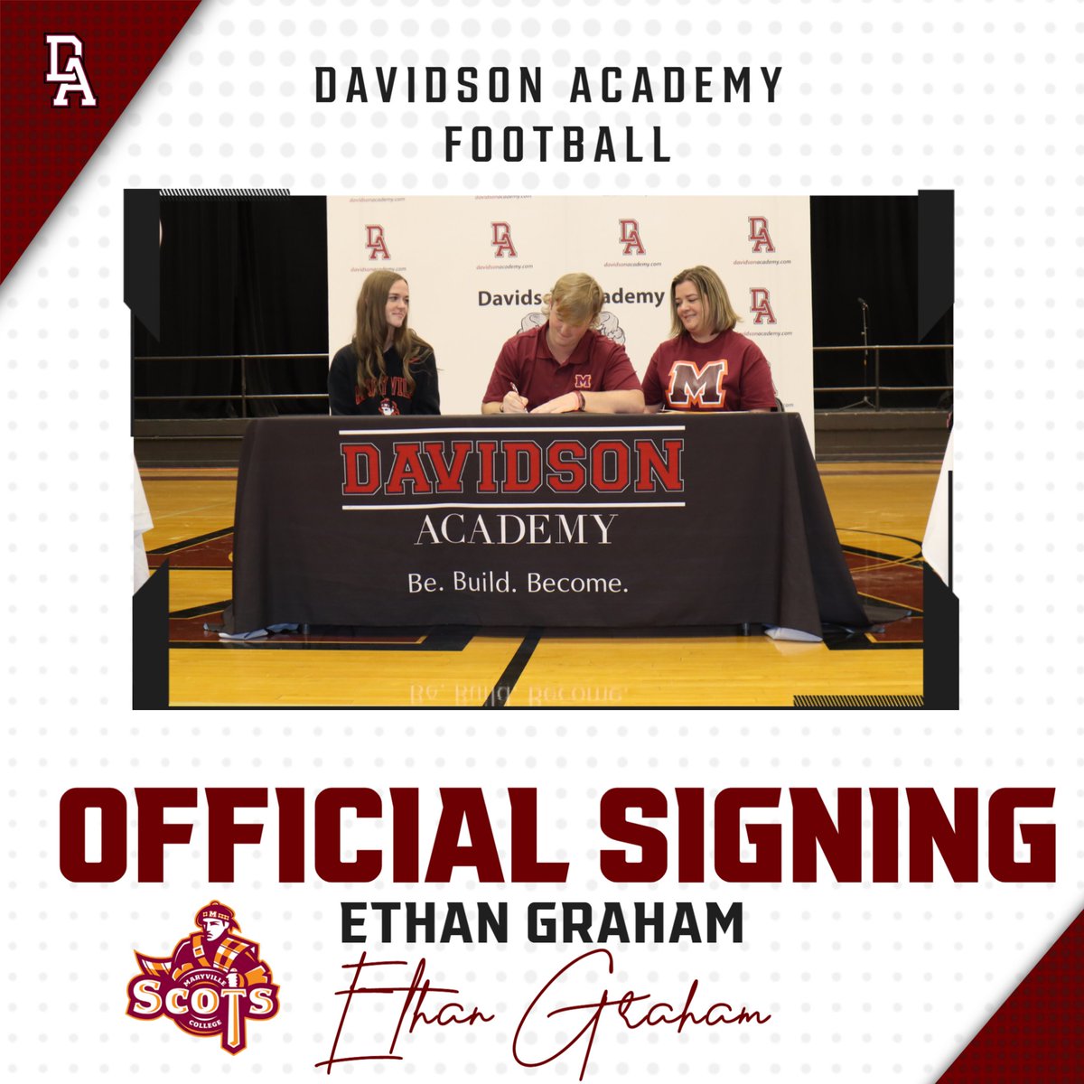 Davidson Academy Football (@bearsdavidson) on Twitter photo This week, we celebrated our 4 DA Bear Football players that signed to play college football next year🏈🐻
We're grateful for all that these seniors have contributed to our program, and we're excited for the bright futures ahead of them!
<a href="/davidsonacademy/">Davidson Academy</a> <a href="/athletics_da/">DA Athletics</a> This week, we celebrated our 4 DA Bear Football players that signed to play college football next year🏈🐻
We're grateful for all that these seniors have contributed to our program, and we're excited for the bright futures ahead of them!
<a href="/davidsonacademy/">Davidson Academy</a> <a href="/athletics_da/">DA Athletics</a>