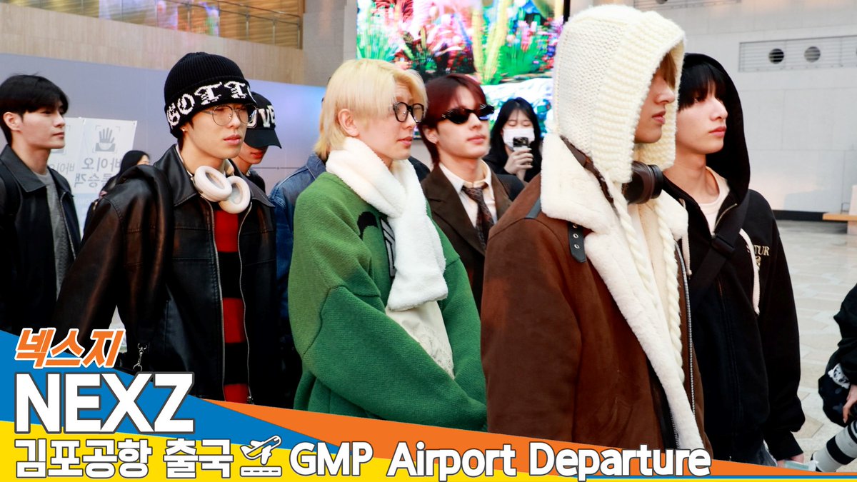 newsenstar's tweet photo. 넥스지, 김포국제공항 출국✈️'NEXZ'(ネクスジ) GMP Airport Departure 2025.3.7 Newsen 

https://t.co/8eS9J5IWIE 출처 @YouTube 

#넥스지 #NEXZ #ネクスジ #토모야 #TOMOYA #トモヤ #유우 #YU #ユウ #하루 #HARU #ハル #소건 #SOGEON #ソゴン #세이타 #SEITA #セイタ #휴이 #HYUI #ヒュイ #유키 #YUKI #ユウキ