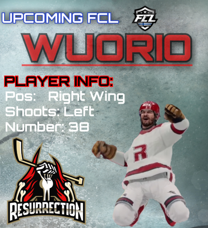 ResurrectionECL's tweet photo. Wuorio , our first reveal from our 8 player FCL group
@SportsGamerGG #FCL2025 #NHL25 https://t.co/ShupKpVXsC