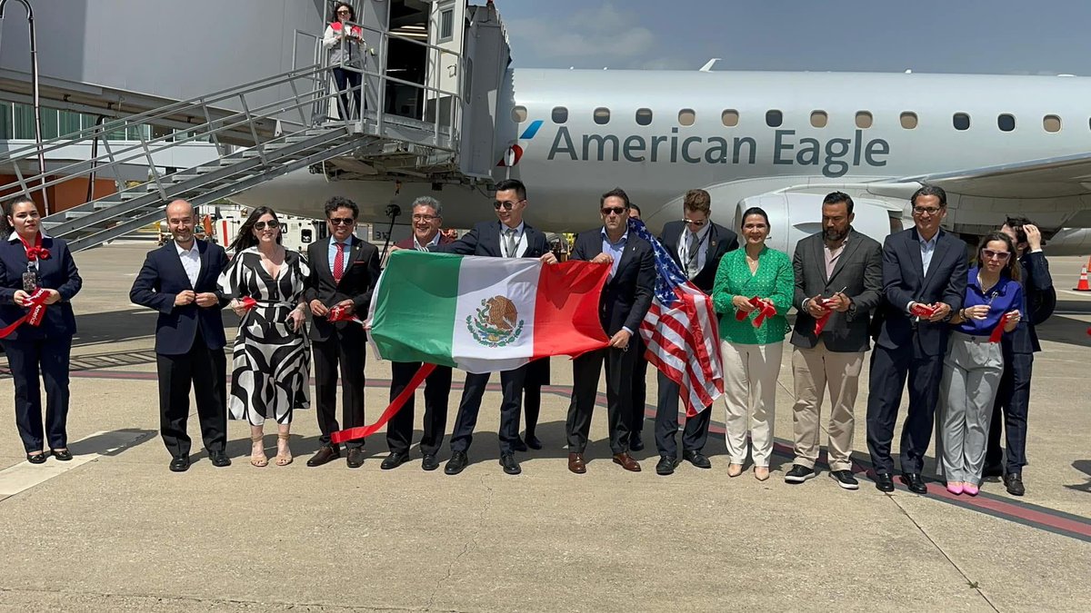 El día de hoy, en representación de CANACINTRA Tampico, tuvimos el honor de asistir a la inauguración de la ruta aérea Tampico-Dallas en el Aeropuerto Internacional de Tampico.
