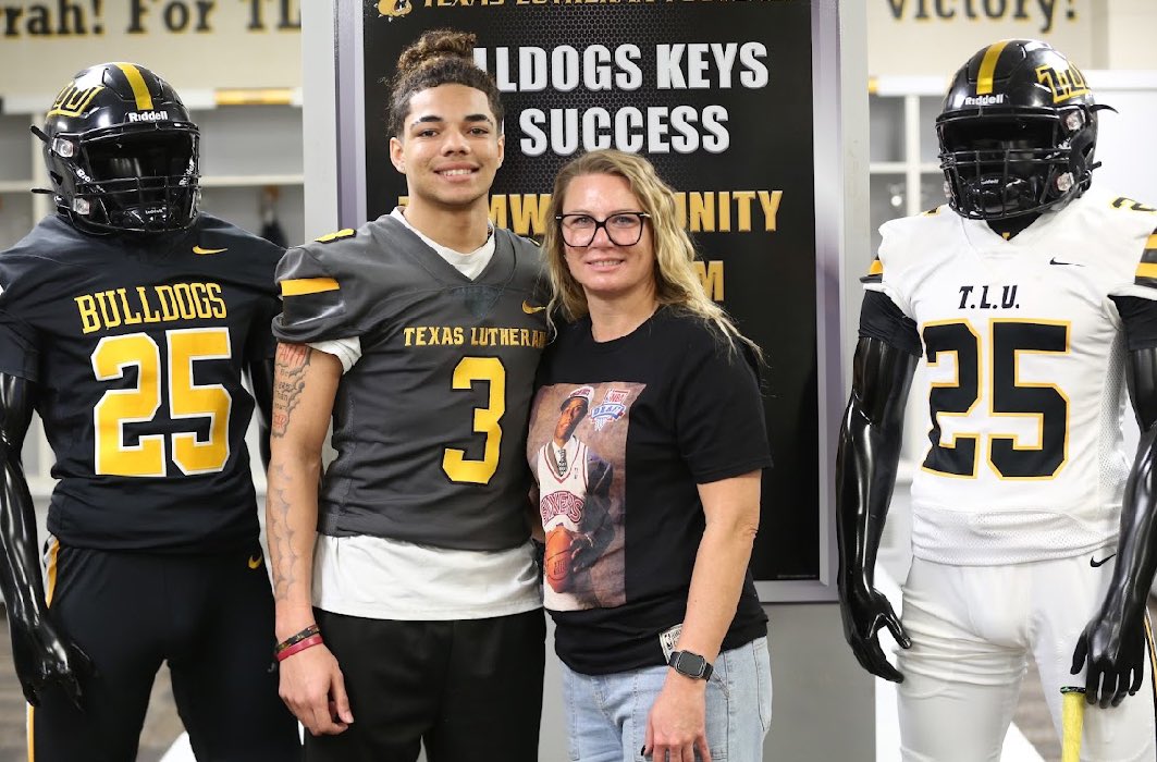 Randy Nelson (@randy__nelson) on Twitter photo ALL GLORY TO GOD! After having a great Official Visit with <a href="/TLU_Football/">TLU Football</a>, and having great conversations with <a href="/CoachMarshall_/">Kendrick Marshall</a> . I am BLESSED to announce I am 100% COMMITTED! GO DAWGS! 🖤💛<a href="/joshaleman33/">Joshua Aleman</a> <a href="/CoachCMHawkins/">Coach Hawkins</a> <a href="/NoblePolk/">Noble Polk</a> <a href="/CoachBeauGrech/">Beau Grech</a> <a href="/CoachSamuelsTX/">Coach Bryce Samuels</a> ALL GLORY TO GOD! After having a great Official Visit with <a href="/TLU_Football/">TLU Football</a>, and having great conversations with <a href="/CoachMarshall_/">Kendrick Marshall</a> . I am BLESSED to announce I am 100% COMMITTED! GO DAWGS! 🖤💛<a href="/joshaleman33/">Joshua Aleman</a> <a href="/CoachCMHawkins/">Coach Hawkins</a> <a href="/NoblePolk/">Noble Polk</a> <a href="/CoachBeauGrech/">Beau Grech</a> <a href="/CoachSamuelsTX/">Coach Bryce Samuels</a>