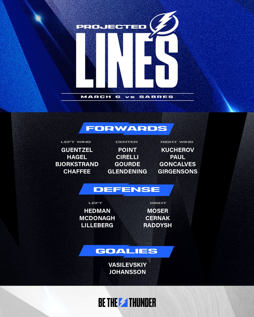Tampa Bay Lightning tweet media