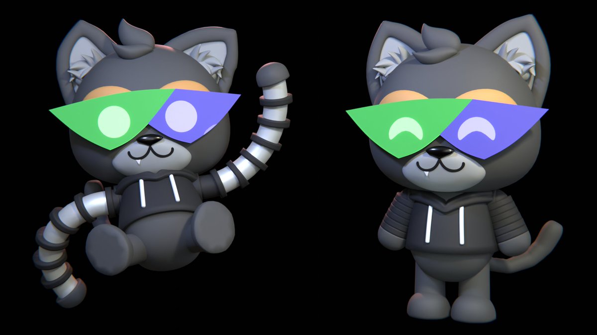 WeAreMattercell's tweet image. some test renders of the new Droid rig! got him completely modeled and rigged in about 6 hours one night, just in time for the BBL flavor promo!