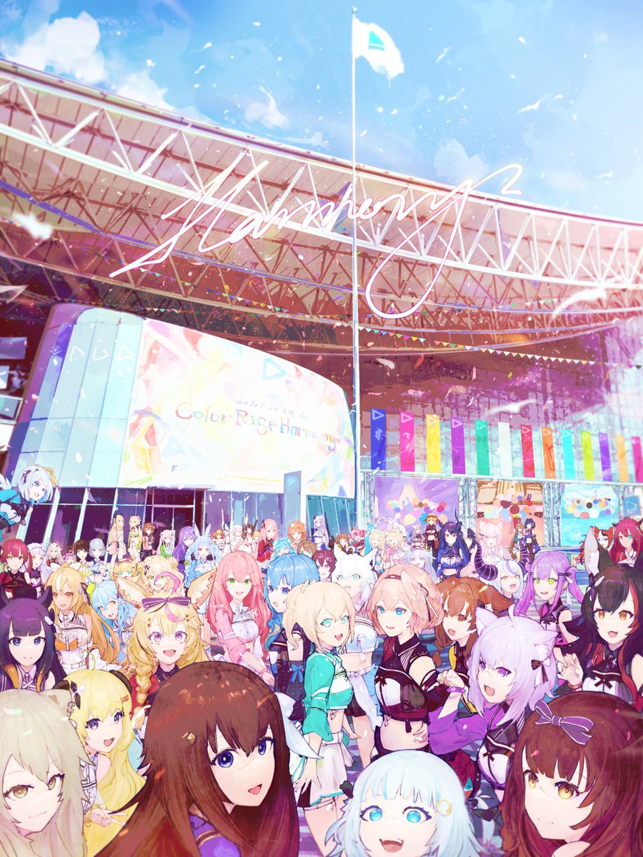 yto9_'s tweet image. Harmony.
 #hololivefesEXPO25