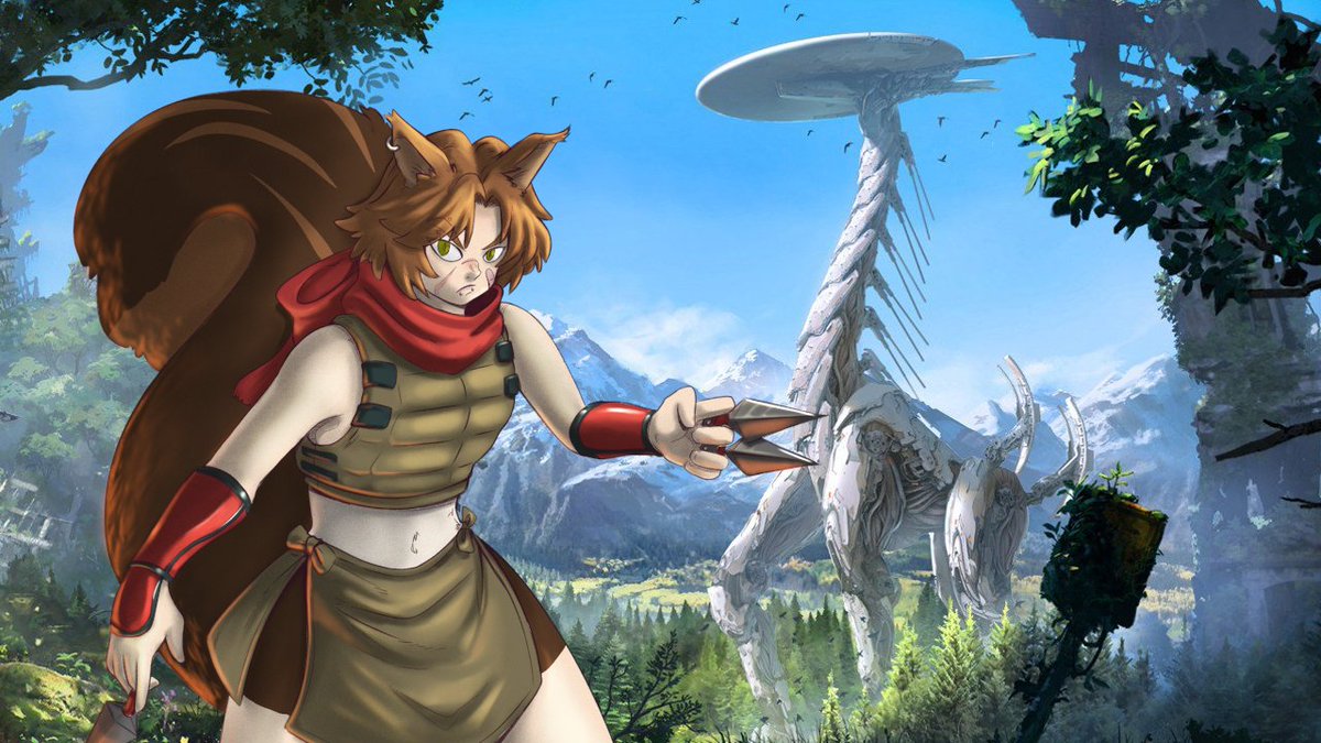 DEJENSE VENIR! Suu le anda dando al Horizon! 
twitch.tv/suuriart
#HorizonZeroDawn  #pngtuber