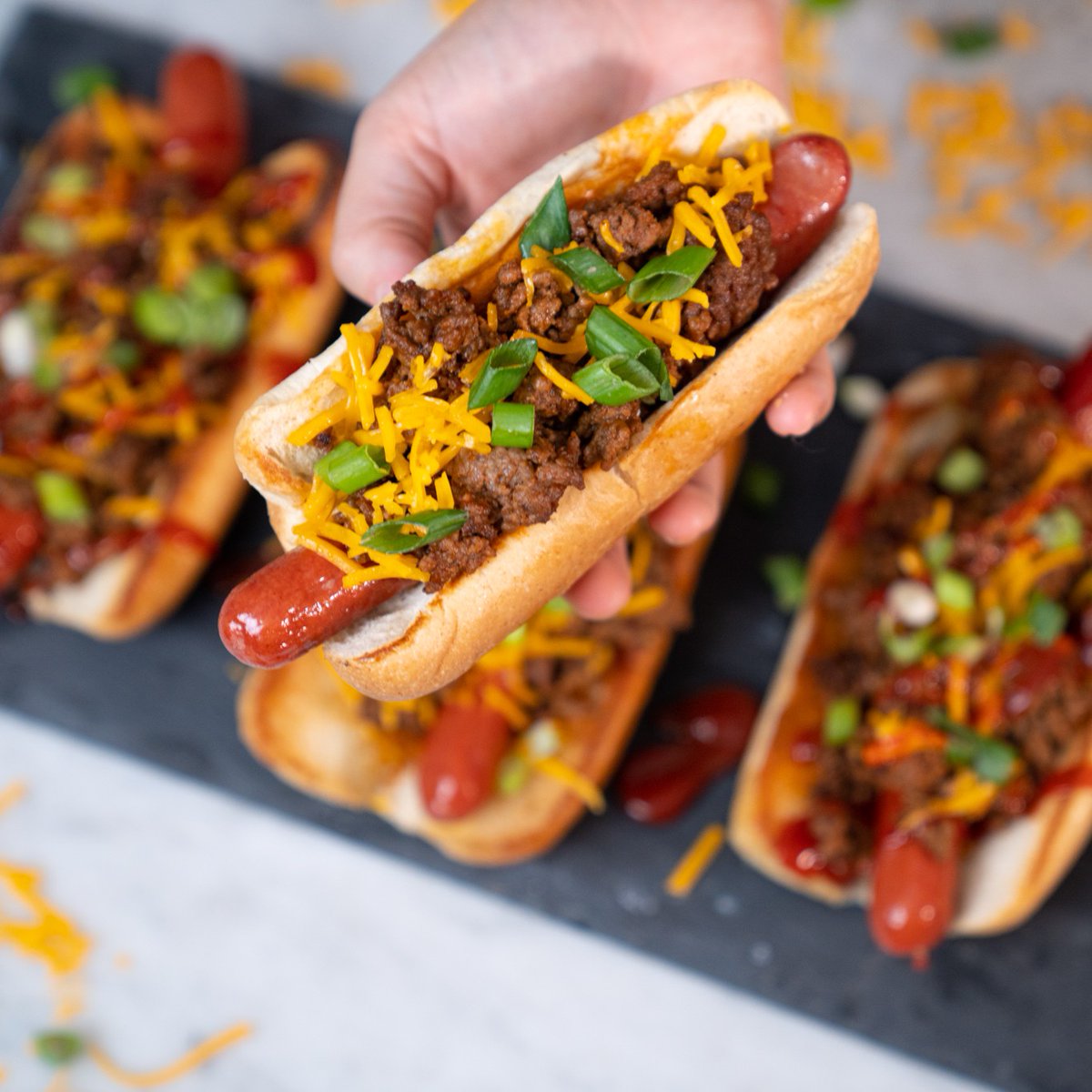 Getting ready for the big tournament? 🏀 Check out these 4 tip-off ready recipes that will deliver more protein, fewer net carbs and the same soft, mouth-watering bite!

💥 Pulled Pork Sandwiches
💥 Spicy Chicken Quesadillas
💥 Game Day Nachos
💥 Chili Dogs