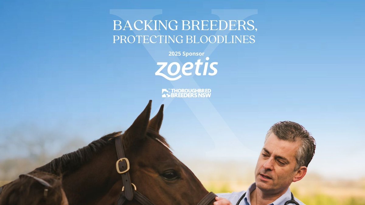 Zoetis is now a proud sponsor of TBNSW 💪

A global leader in animal health, Zoetis is trusted by breeders, veterinarians, and horse owners worldwide with their range of vaccines, parasite control + more 🏇

www2.zoetis.com.au
#zoetis