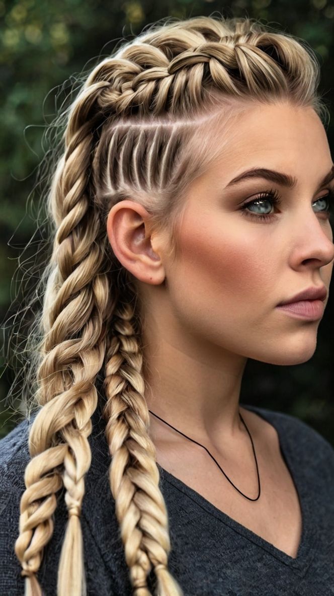 they're saying white women can't wear braids.

As a descendant of Vikings, I'll wear braids if I want to, and nobody will tell me I can't.