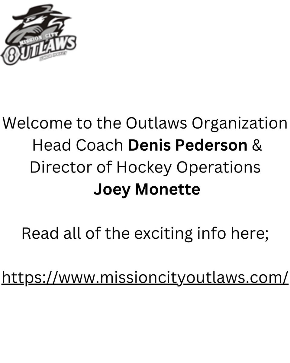 Read Denis &amp; Joey's Bios as well as check out our Spring League &amp; Spring ID Camp here missioncityoutlaws.com