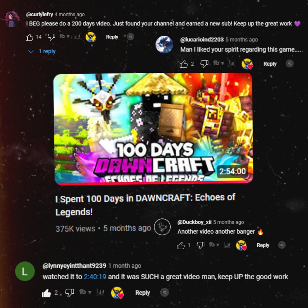 imBasicKing's tweet image. As a content creator, numbers seem to dictate my mood and thoughts while creating movies. Its a bad habit many creators fall into, and I am no better... But sometimes I take a second to breathe and look at the good that has come from my past videos. Today I stepped back and…