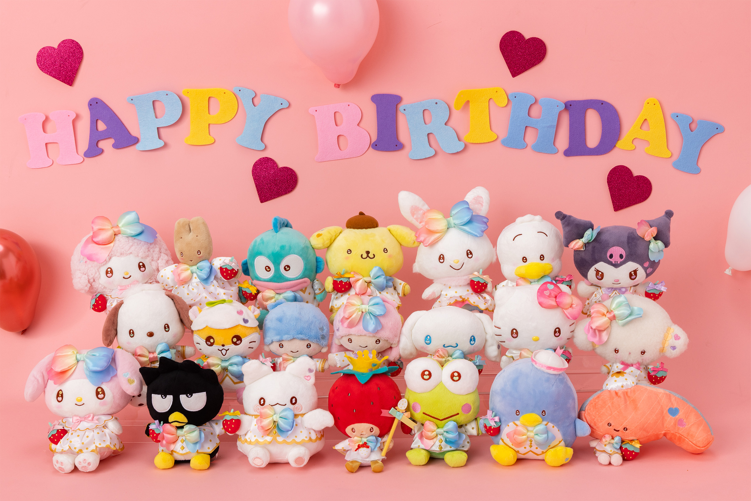 はなまるおばけ バースデーお祝いセット 2025 サンリオオンラインショップ限定 はなまるおばけ キャラクターバースデーお祝いセット｜サンリオ