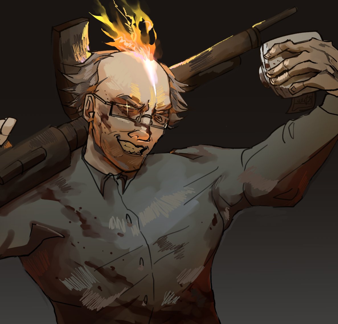 PSEUDOK9's tweet image. arson grandpa #hlvrai