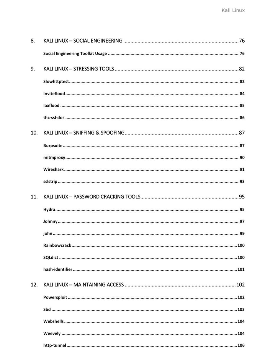 Have a copy of this PDF - link below. It will teach you about Kali Linux’s installation and how to effectively use its default tools. I came across it this morning during my research and it was so helpful. Do have a copy and put it into practice! 

dl.icdst.org/pdfs/files2/d7…