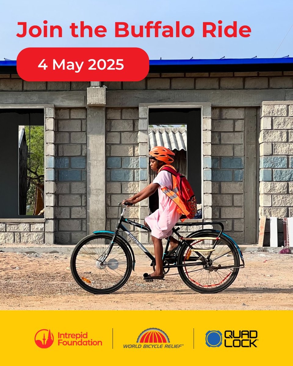 WBR_Australia's tweet image. Join us, @QuadLockCase and @IntrepidFdn for this year's #BuffaloRide! No matter your experience—seasoned cyclist, weekend cruiser, or just dusting off your wheels—this ride is for everyone! Register now and be part of something truly impactful. buffaloride.org