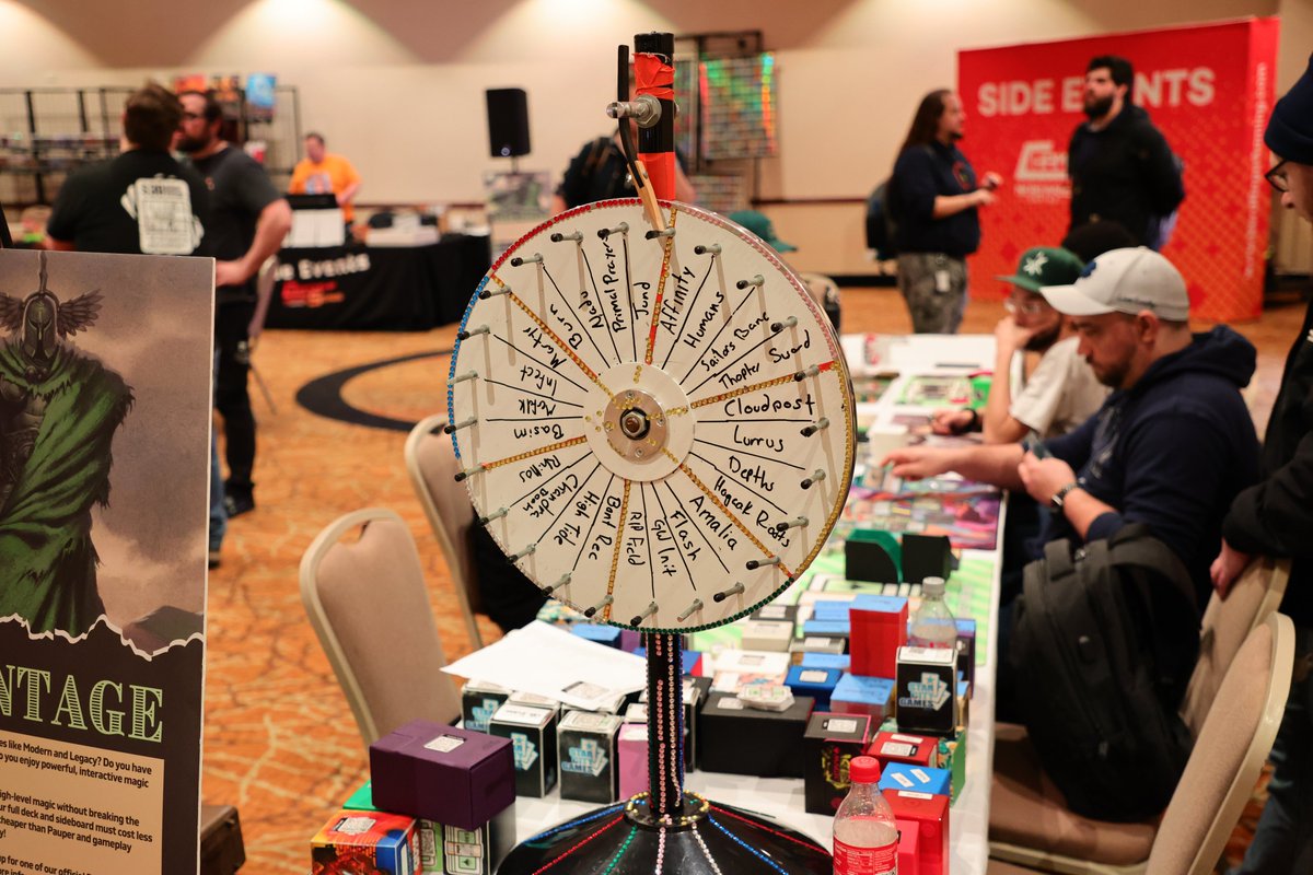 There's something for everyone at #NRGMAD Sides!

🔸RCQs! (Pioneer, Standard, #MTGDFT Sealed) 
🔸Chaos Sealed!
🔸Constructed / Commander Open Play!
🔸<a href="/30DollarMTG/">Value Vintage MTG</a> Events!

Sponsored by <a href="/UltimateGuard/">Ultimate Guard</a> !! 
See Replies for schedule and registration!