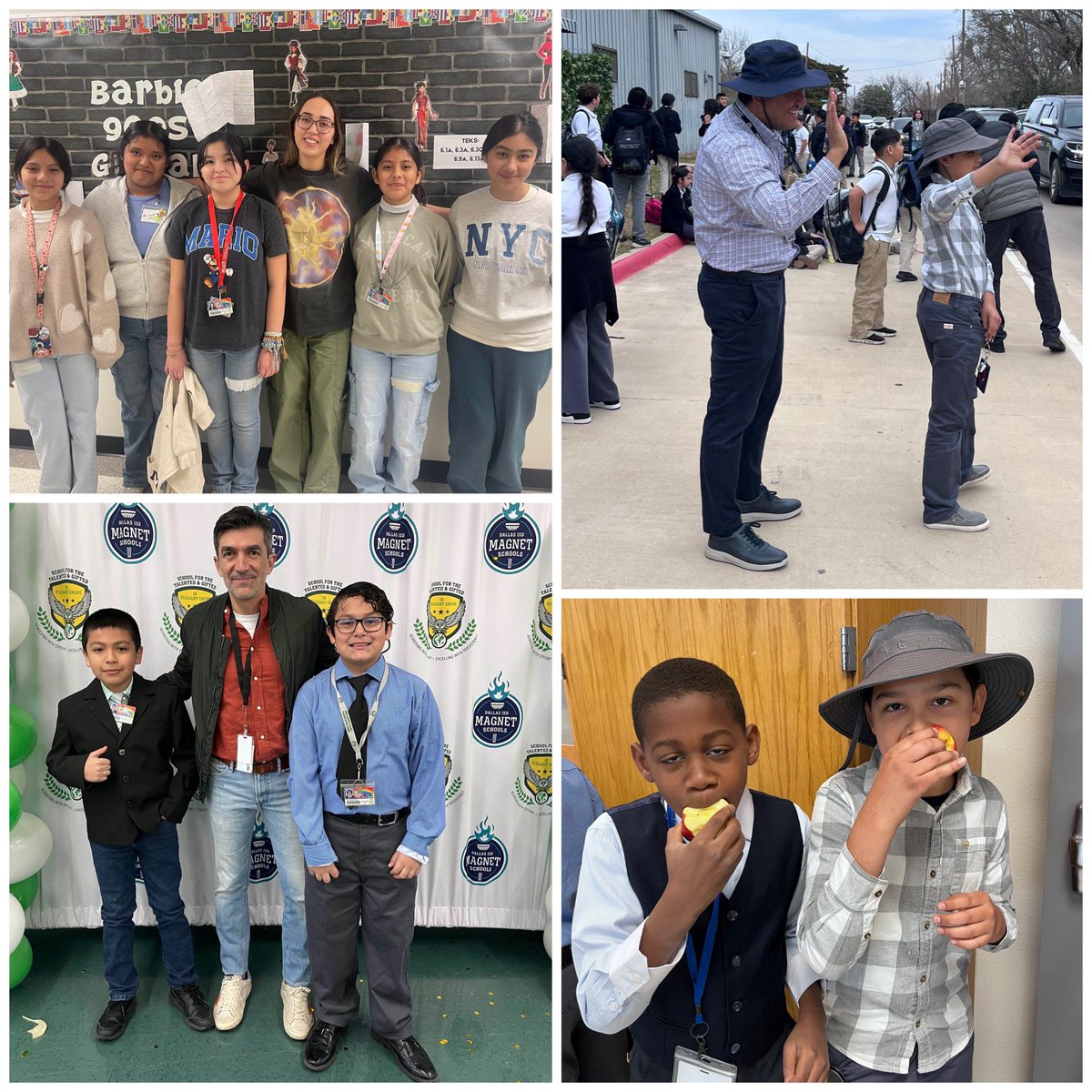 It’s amazing to see how much thought and effort the students put into dressing up as their teachers! From the outfits to the little details, they truly captured the essence of their favorite educators. 🥲💚💛🦉#SaySomethingWeek <a href="/sandyhook/">Sandy Hook Promise</a> <a href="/dallasschools/">Dallas ISD</a> <a href="/TransformDISD/">Dallas ISD OTI Public School Choice</a>