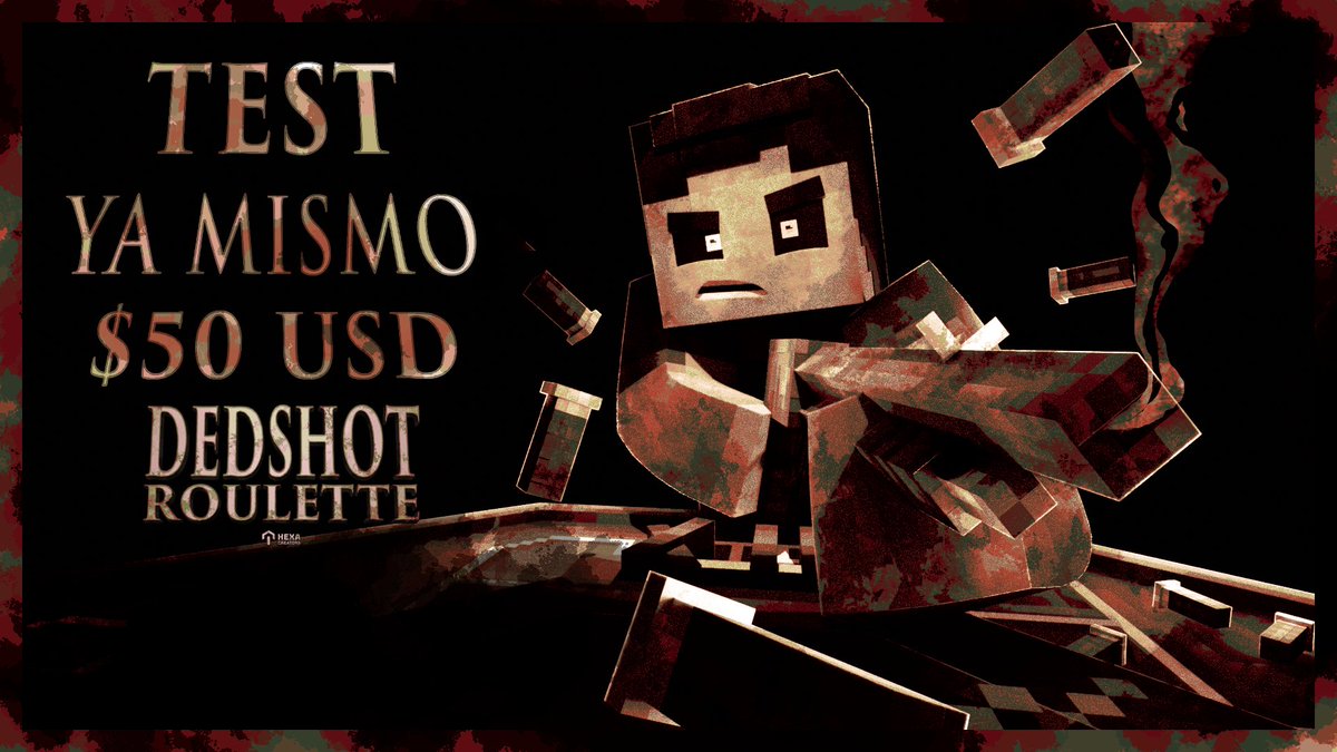Vamos a hacer un test de DEDSHOT ROULETTE 

Necesitamos 130 personas para participar, pondremos un premio de $50 USD para el ganador vengan al discord de elded para más información de como entrar al servidor.