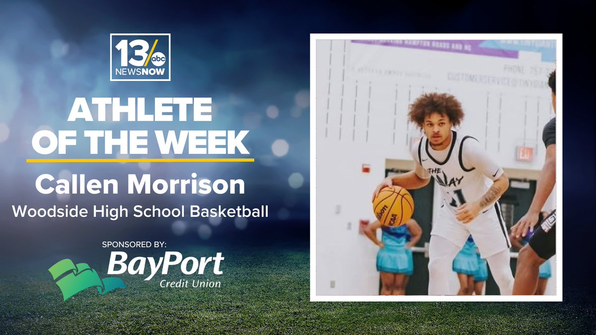 Brian Smith 13News Now (@13briansmith) on Twitter photo .#ICYMI: Our #AthleteoftheWeek as Callen Morrison provides a spark for Woodside boys' hoops chasing a 3-peat. <a href="/13NewsNow/">13News Now</a> <a href="/WoodsideMBB/">Woodside University</a> <a href="/CallenMorrison/">Callen Morrison</a> 🏀🏀🏀
13newsnow.com/article/sports… .#ICYMI: Our #AthleteoftheWeek as Callen Morrison provides a spark for Woodside boys' hoops chasing a 3-peat. <a href="/13NewsNow/">13News Now</a> <a href="/WoodsideMBB/">Woodside University</a> <a href="/CallenMorrison/">Callen Morrison</a> 🏀🏀🏀
13newsnow.com/article/sports…