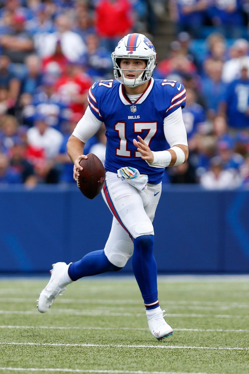 LEGENDARY: #Bills quarterback Josh Allen has the lowest percentage in #NFL history of plays with a sack, fumble, or interception.

🤯

JOSH ALLEN IS ON PACE TO BE AN ALL-TIME GREAT QB.