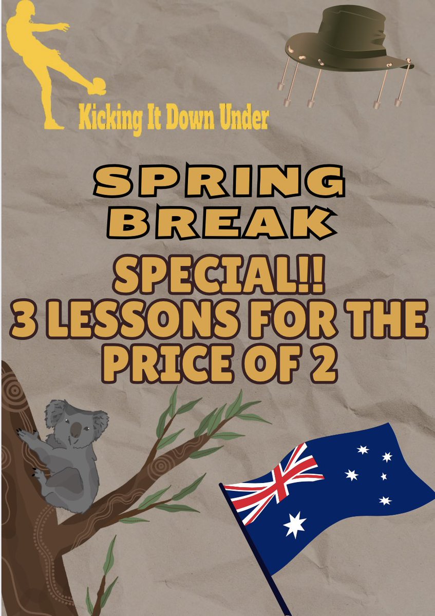 SPRING BREAK SPECIAL!! 🤝